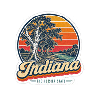 Indiana Sycamore Trees Sticker