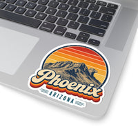 Phoenix Retro Sunset Sticker