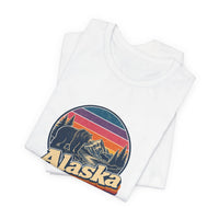 Alaska Retro Sunset Tee