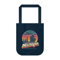 Michigan Mitten State Shape Tote Bag