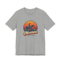 Montana Cowboy On Horseback Tee