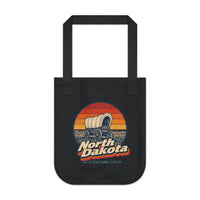 North Dakota Pioneer Covered Wagon Tote Bag