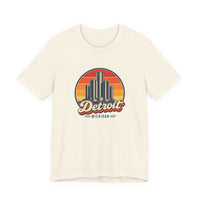 Detroit Retro Sunset Tee
