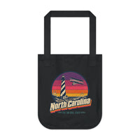 North Carolina Retro Sunset Tote Bag