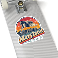Maryland Fort Mchenry Flag Sticker