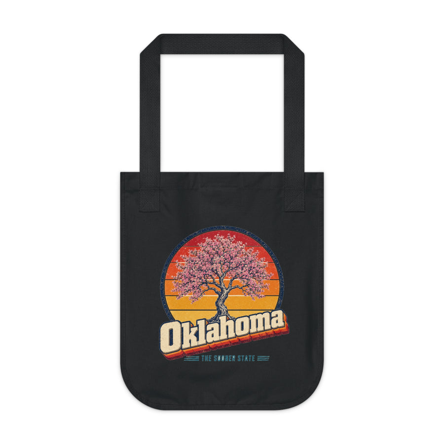 Oklahoma Redbud Tree Tote Bag