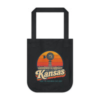 Kansas Prairie Windmill Tote Bag