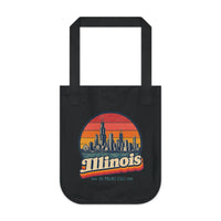 Illinois Chicago Skyline Tote Bag