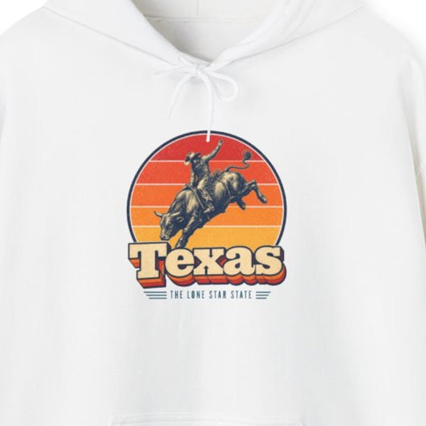 Texas Rodeo Bull Rider Hoodie