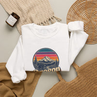 Oregon Retro Sunset Sweatshirt