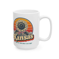 Kansas Giant Sunflower Mug