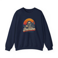 Indiana Basketball Hoop On Barn Sweatshirt