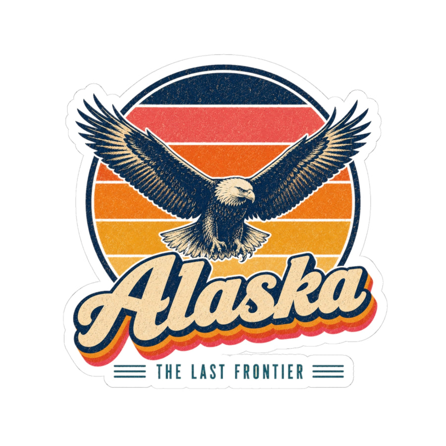 Alaska Bald Eagle Sticker