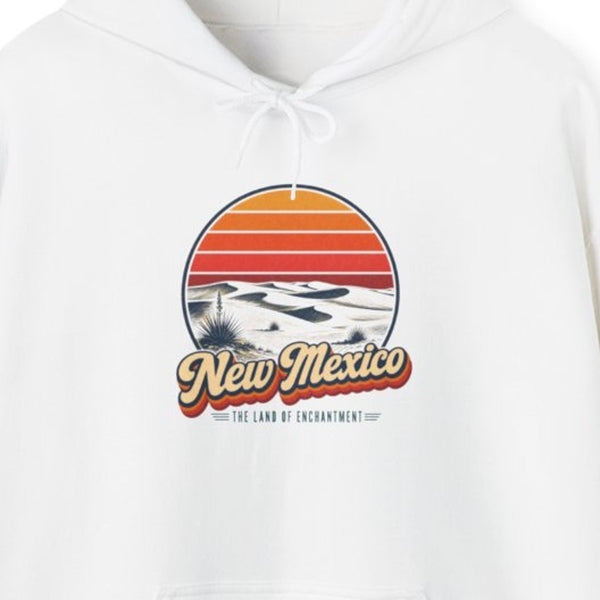 New Mexico White Sands Dunes Hoodie