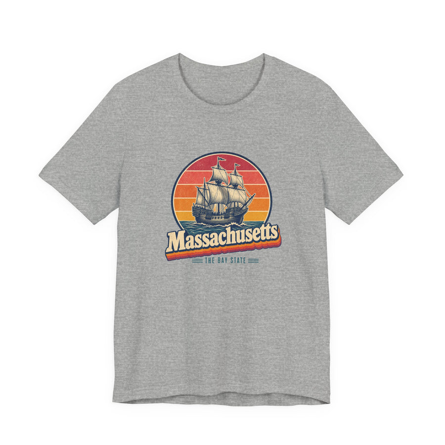 Massachusetts Mayflower Ship Tee