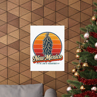 New Mexico Green Chile Ristra Poster