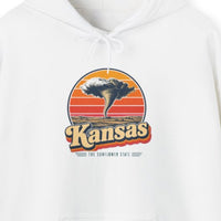 Kansas Tornado On The Plains Hoodie