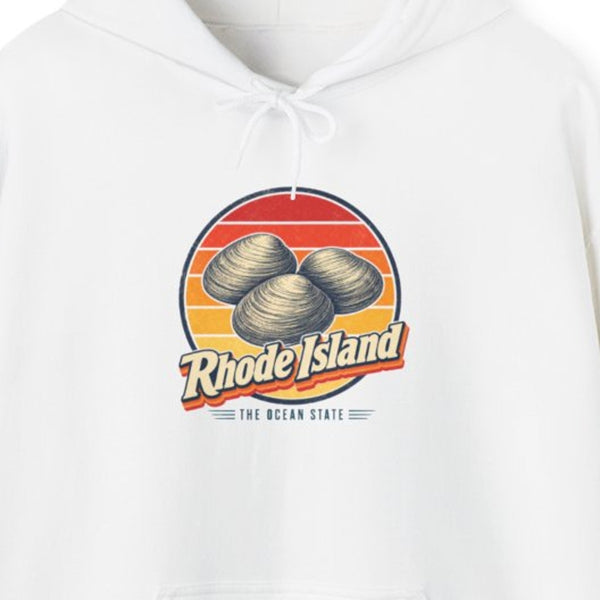 Rhode Island Quahog Clams Hoodie