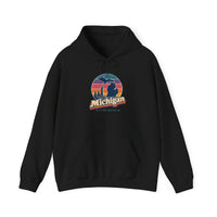 Michigan Retro Sunset Hoodie