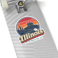 Illinois Classic Chicago Baseball Sticker
