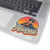 Hawaii Erupting Volcano Sticker