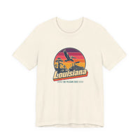 Louisiana Retro Sunset Tee