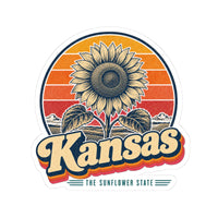 Kansas Giant Sunflower Sticker