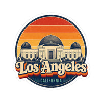 Los Angeles Retro Sunset Sticker