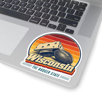 Wisconsin Cheesehead Football Sticker