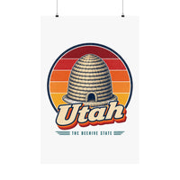 Utah Beehive Poster