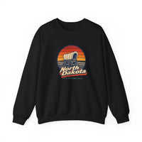 North Dakota Pioneer Covered Wagon Sweatshirt