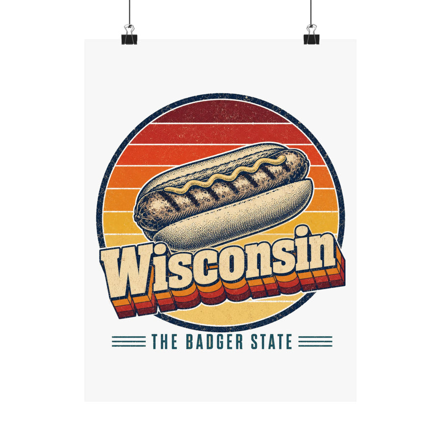 Wisconsin Bratwurst Poster