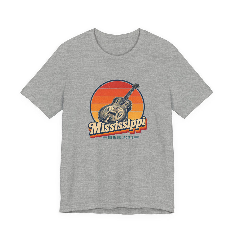 Mississippi Delta Blues Guitar Tee