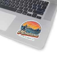 Montana Fly Fishing River Sticker