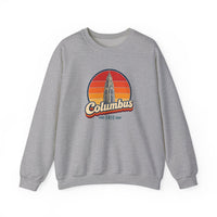 Columbus Retro Sunset Sweatshirt