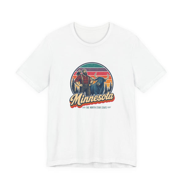 Minnesota Paul Bunyan And Babe Tee