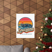 Louisiana Alligator Poster