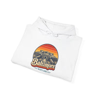 Baltimore Retro Sunset Hoodie