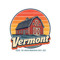 Vermont Red Barn Sticker