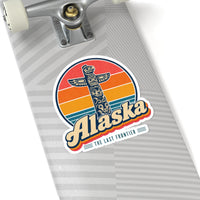 Alaska Totem Pole Sticker