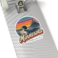 Minnesota Common Loon Sticker