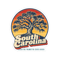 South Carolina Spanish Moss Oaks Sticker