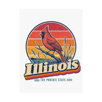 Illinois Cardinal Poster