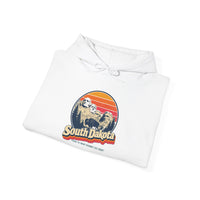 South Dakota Retro Sunset Hoodie