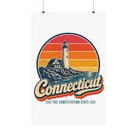 Connecticut Coastal Lighthouse Poster