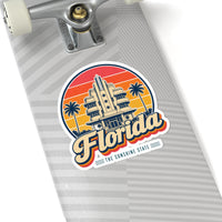 Florida Art Deco Miami Sticker