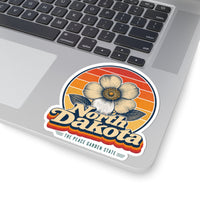 North Dakota Wild Prairie Rose Sticker