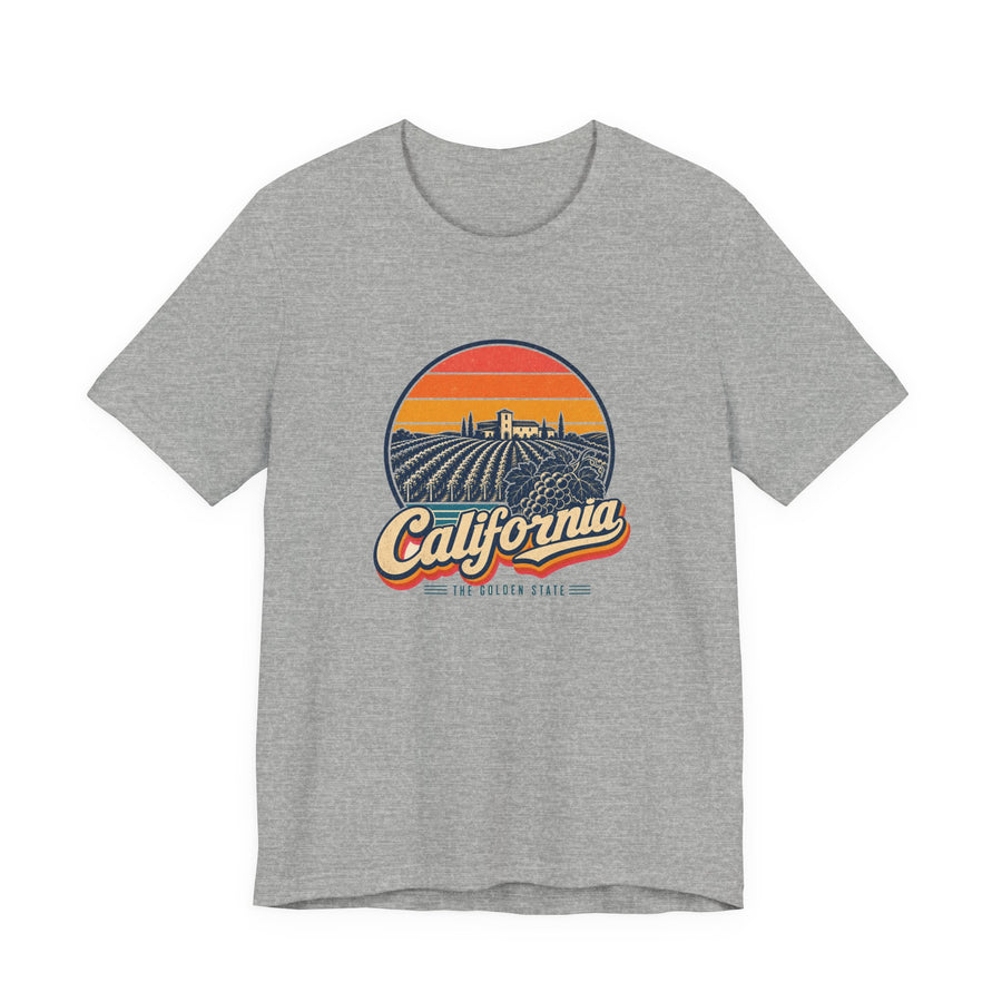 California Wine Country Vineyards Tee