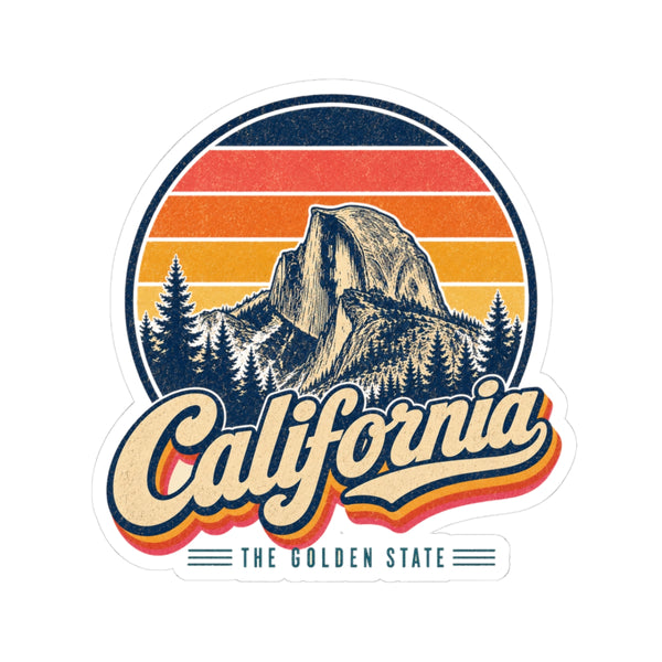 California Yosemite Half Dome Sticker