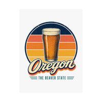 Oregon Craft Beer Poster